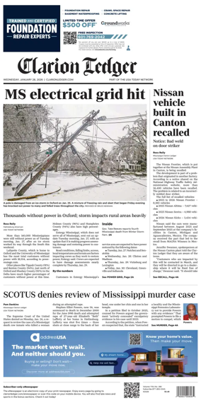 Cover of Clarion Ledger