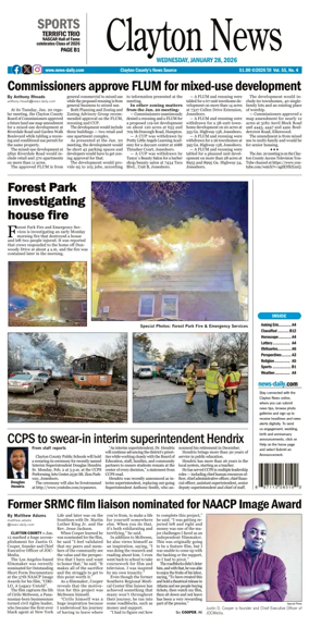 Cover of Clayton News