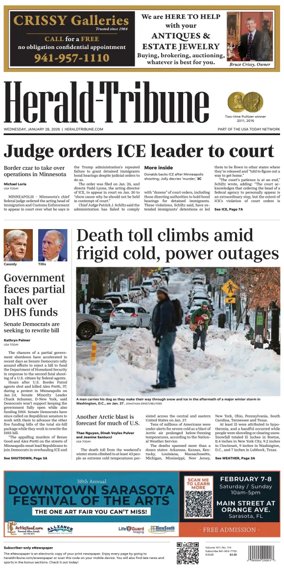 Cover of Herald-Tribune