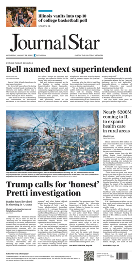 Cover of Journal Star (Peoria)