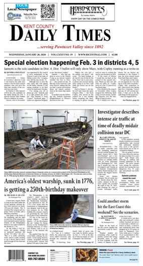 Cover of Kent County Daily Times