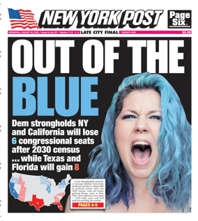 Cover of New York Post