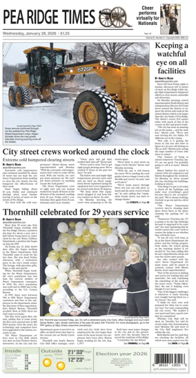 Cover of Pea Ridge Times