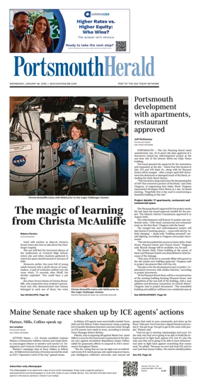 Cover of Portsmouth Herald