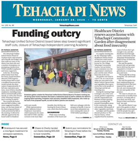 Cover of Tehachapi News