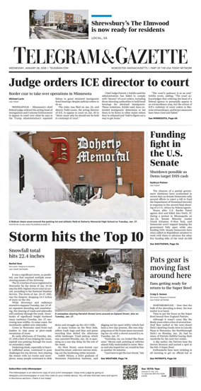 Cover of Telegram & Gazette