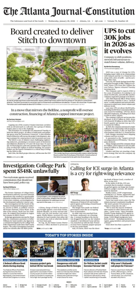 Cover of The Atlanta Journal-Constitution