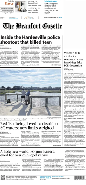 Cover of The Beaufort Gazette