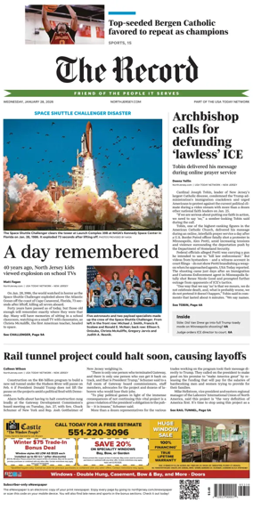 Cover of The Bergen Record