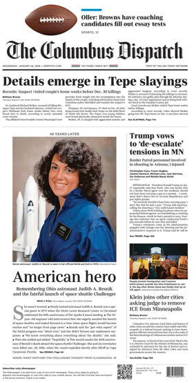 Cover of The Columbus Dispatch