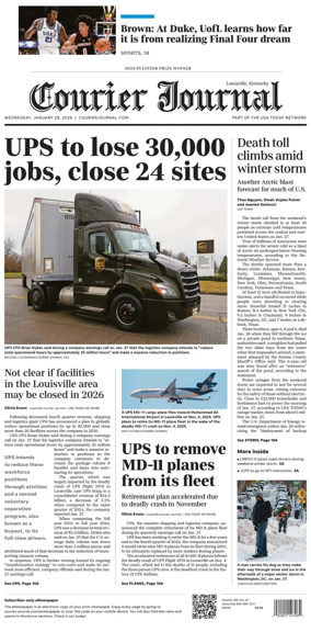 Cover of The Courier-Journal (Louisville)