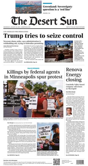 Cover of The Desert Sun