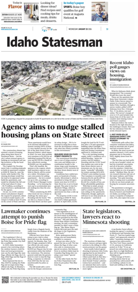 Cover of The Idaho Statesman