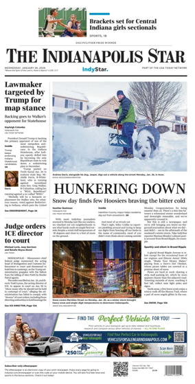 Cover of The Indianapolis Star