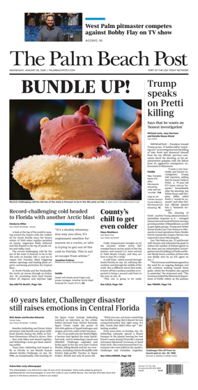 Cover of The Palm Beach Post