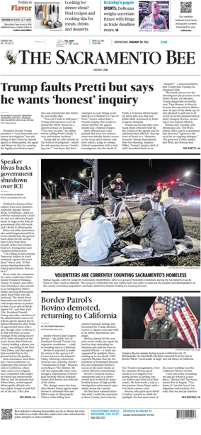 Cover of The Sacramento Bee