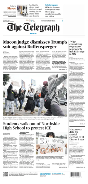 Cover of The Telegraph (Macon)