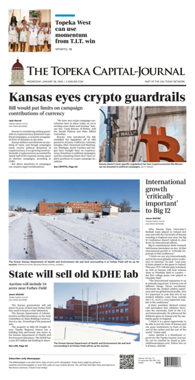Cover of The Topeka Capital-Journal