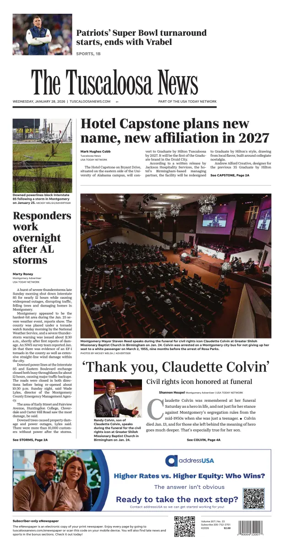 Cover of The Tuscaloosa News