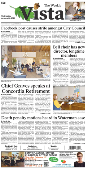 Cover of The Weekly Vista