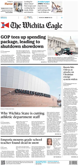 Cover of The Wichita Eagle