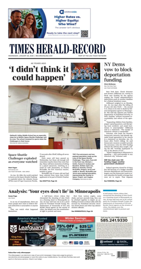 Cover of Times Herald-Record