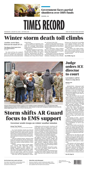 Cover of Times Record (Ft. Smith Southwest)