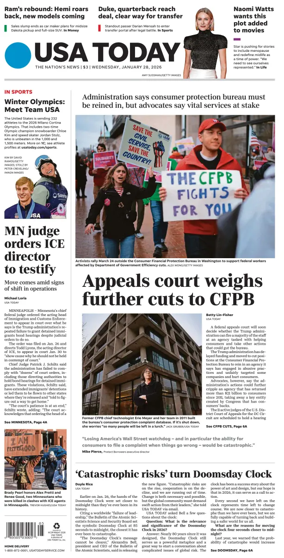 Cover of USA TODAY US Edition