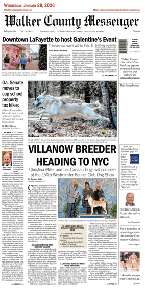 Cover of Walker County Messenger