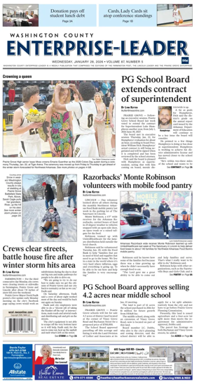 Cover of Washington County Enterprise-Leader