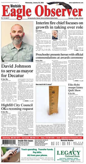 Cover of Westside Eagle-Observer