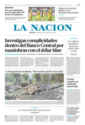 Cover of La Nacion