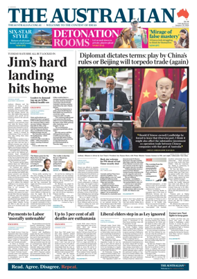 Cover of The Australian