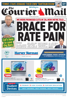 Cover of The Courier-Mail