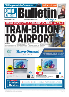 Cover of The Gold Coast Bulletin