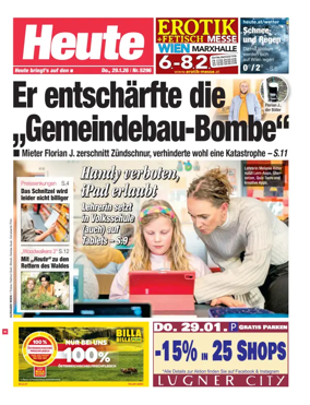 Cover of Heute - Wien Ausgabe