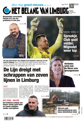 Cover of Het Belang van Limburg