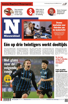 Cover of Het Nieuwsblad