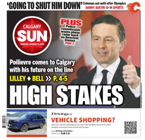 Cover of Calgary Sun