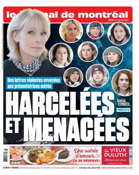 Cover of Le Journal de Montreal