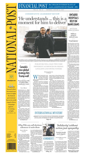 Cover of National Post - (National Edition)