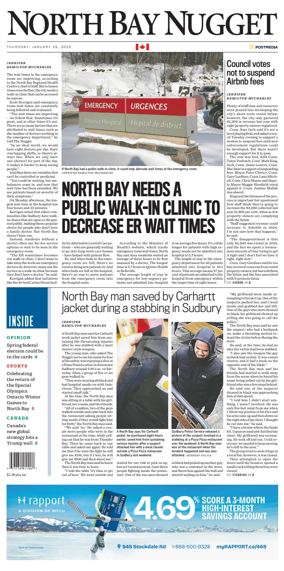 Cover of North Bay Nugget