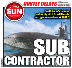 Cover of Ottawa Sun