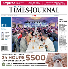 Cover of St. Thomas Times-Journal