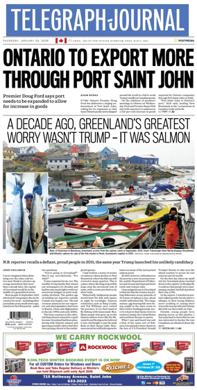 Cover of Telegraph-Journal