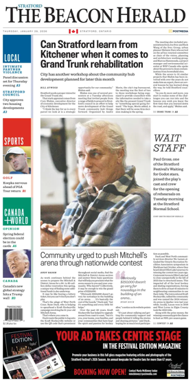 Cover of The Beacon Herald