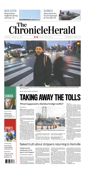 Cover of The Chronicle Herald (Metro)