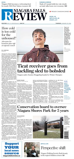 Cover of The Niagara Falls Review