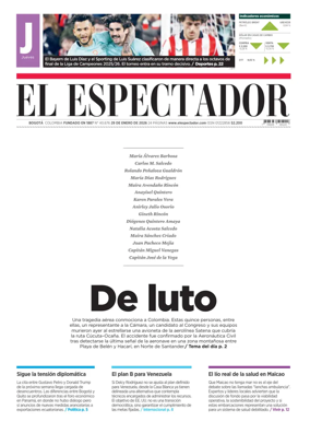 Cover of El Espectador