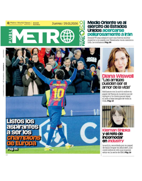 Cover of Publimetro Barranquilla